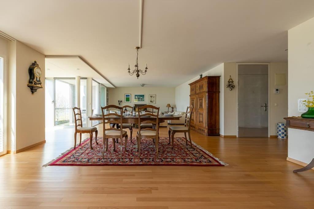 Lakeside-Apartment-1 Grand Appartement Familial Avec Terrasses Et Vue Panoramique Vevey Zewnętrze zdjęcie