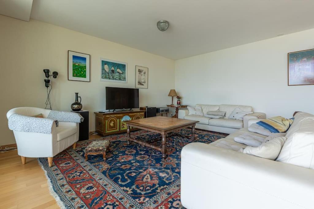 Lakeside-Apartment-1 Grand Appartement Familial Avec Terrasses Et Vue Panoramique Vevey Zewnętrze zdjęcie