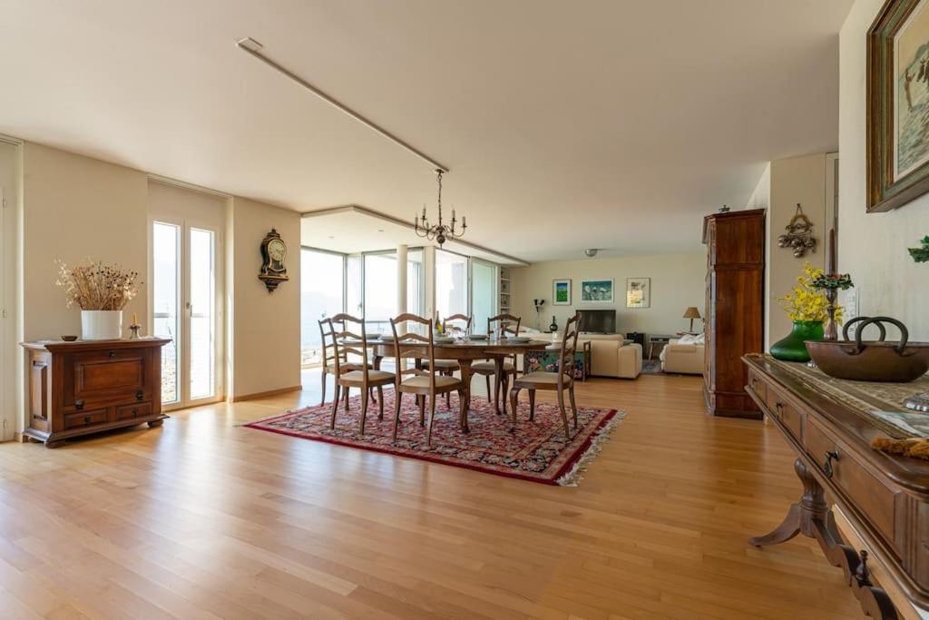 Lakeside-Apartment-1 Grand Appartement Familial Avec Terrasses Et Vue Panoramique Vevey Zewnętrze zdjęcie